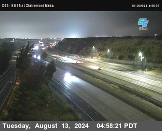 SB 15 at Clairemont Mesa Blvd