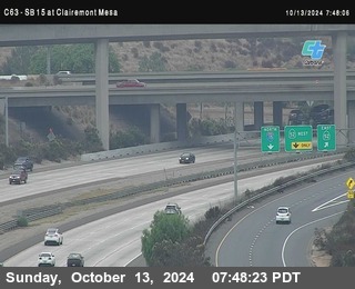 SB 15 at Clairemont Mesa Blvd