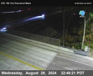 SB 15 at Clairemont Mesa Blvd