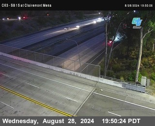 SB 15 at Clairemont Mesa Blvd