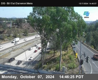 SB 15 at Clairemont Mesa Blvd