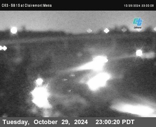 SB 15 at Clairemont Mesa Blvd