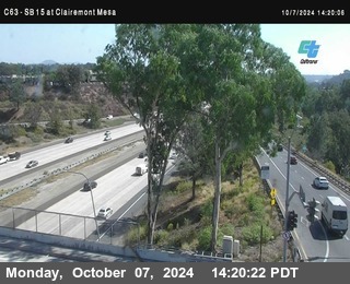 SB 15 at Clairemont Mesa Blvd