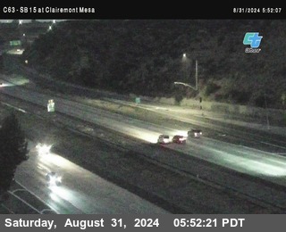 SB 15 at Clairemont Mesa Blvd