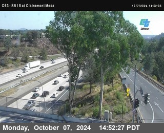 SB 15 at Clairemont Mesa Blvd