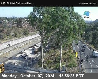 SB 15 at Clairemont Mesa Blvd