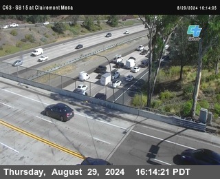 SB 15 at Clairemont Mesa Blvd