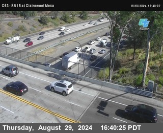 SB 15 at Clairemont Mesa Blvd