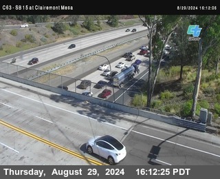 SB 15 at Clairemont Mesa Blvd