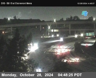 SB 15 at Clairemont Mesa Blvd