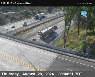 SB 15 at Clairemont Mesa Blvd