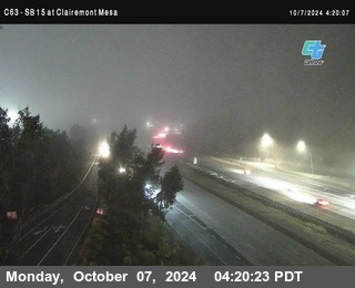 SB 15 at Clairemont Mesa Blvd