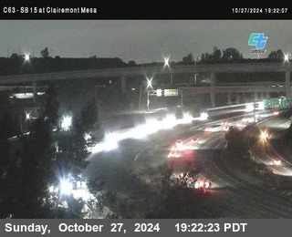 SB 15 at Clairemont Mesa Blvd