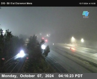 SB 15 at Clairemont Mesa Blvd