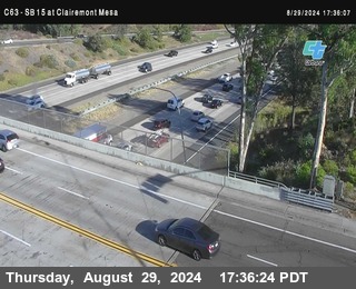 SB 15 at Clairemont Mesa Blvd