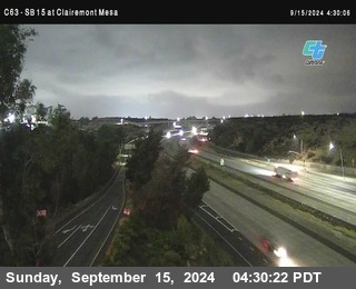 SB 15 at Clairemont Mesa Blvd