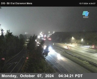 SB 15 at Clairemont Mesa Blvd