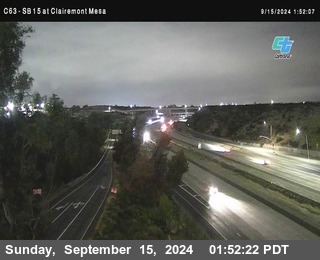 SB 15 at Clairemont Mesa Blvd