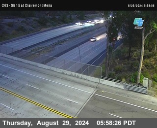 SB 15 at Clairemont Mesa Blvd