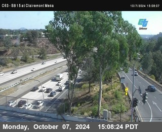 SB 15 at Clairemont Mesa Blvd