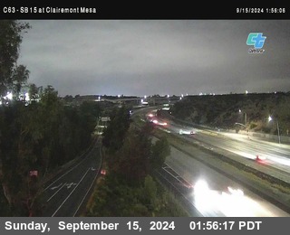 SB 15 at Clairemont Mesa Blvd