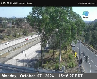 SB 15 at Clairemont Mesa Blvd