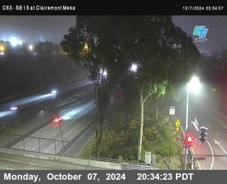 SB 15 at Clairemont Mesa Blvd