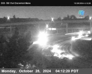 SB 15 at Clairemont Mesa Blvd