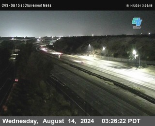 SB 15 at Clairemont Mesa Blvd