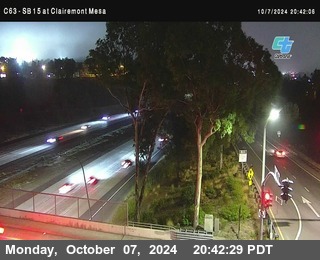 SB 15 at Clairemont Mesa Blvd