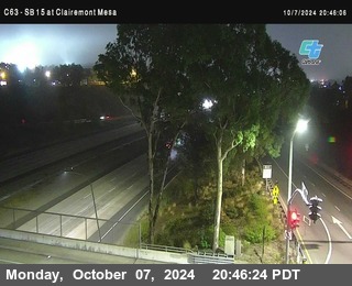 SB 15 at Clairemont Mesa Blvd