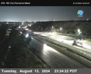 SB 15 at Clairemont Mesa Blvd