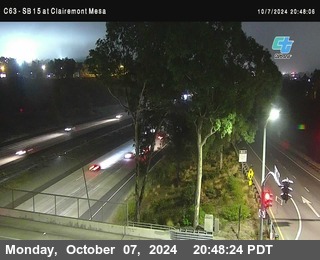 SB 15 at Clairemont Mesa Blvd