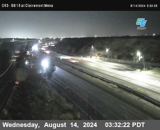 SB 15 at Clairemont Mesa Blvd