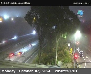 SB 15 at Clairemont Mesa Blvd