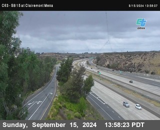 SB 15 at Clairemont Mesa Blvd