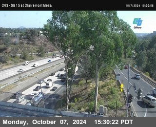 SB 15 at Clairemont Mesa Blvd