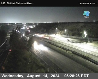 SB 15 at Clairemont Mesa Blvd