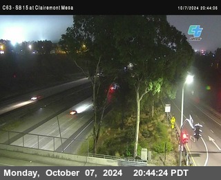 SB 15 at Clairemont Mesa Blvd