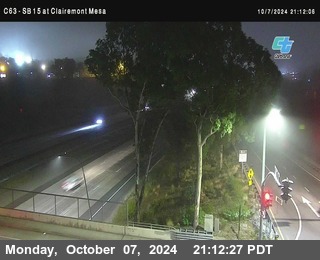 SB 15 at Clairemont Mesa Blvd