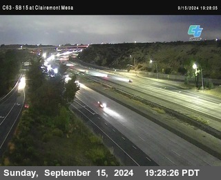 SB 15 at Clairemont Mesa Blvd