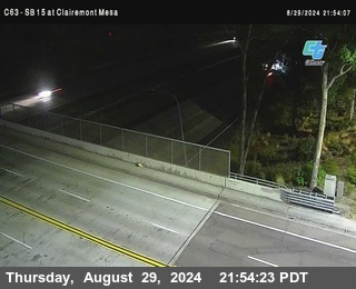 SB 15 at Clairemont Mesa Blvd