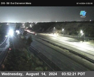 SB 15 at Clairemont Mesa Blvd