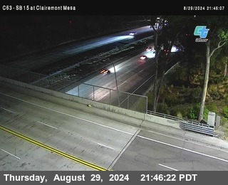 SB 15 at Clairemont Mesa Blvd