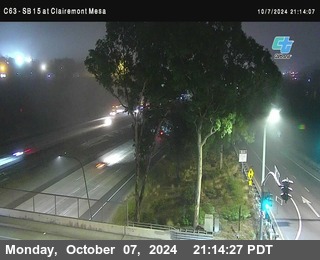 SB 15 at Clairemont Mesa Blvd