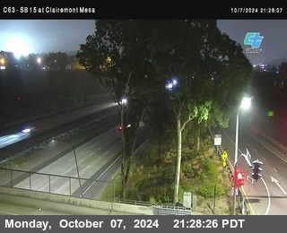 SB 15 at Clairemont Mesa Blvd