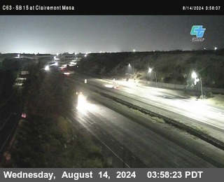 SB 15 at Clairemont Mesa Blvd