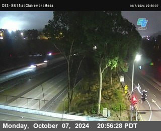 SB 15 at Clairemont Mesa Blvd