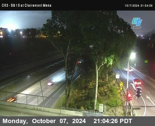 SB 15 at Clairemont Mesa Blvd