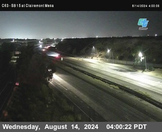 SB 15 at Clairemont Mesa Blvd